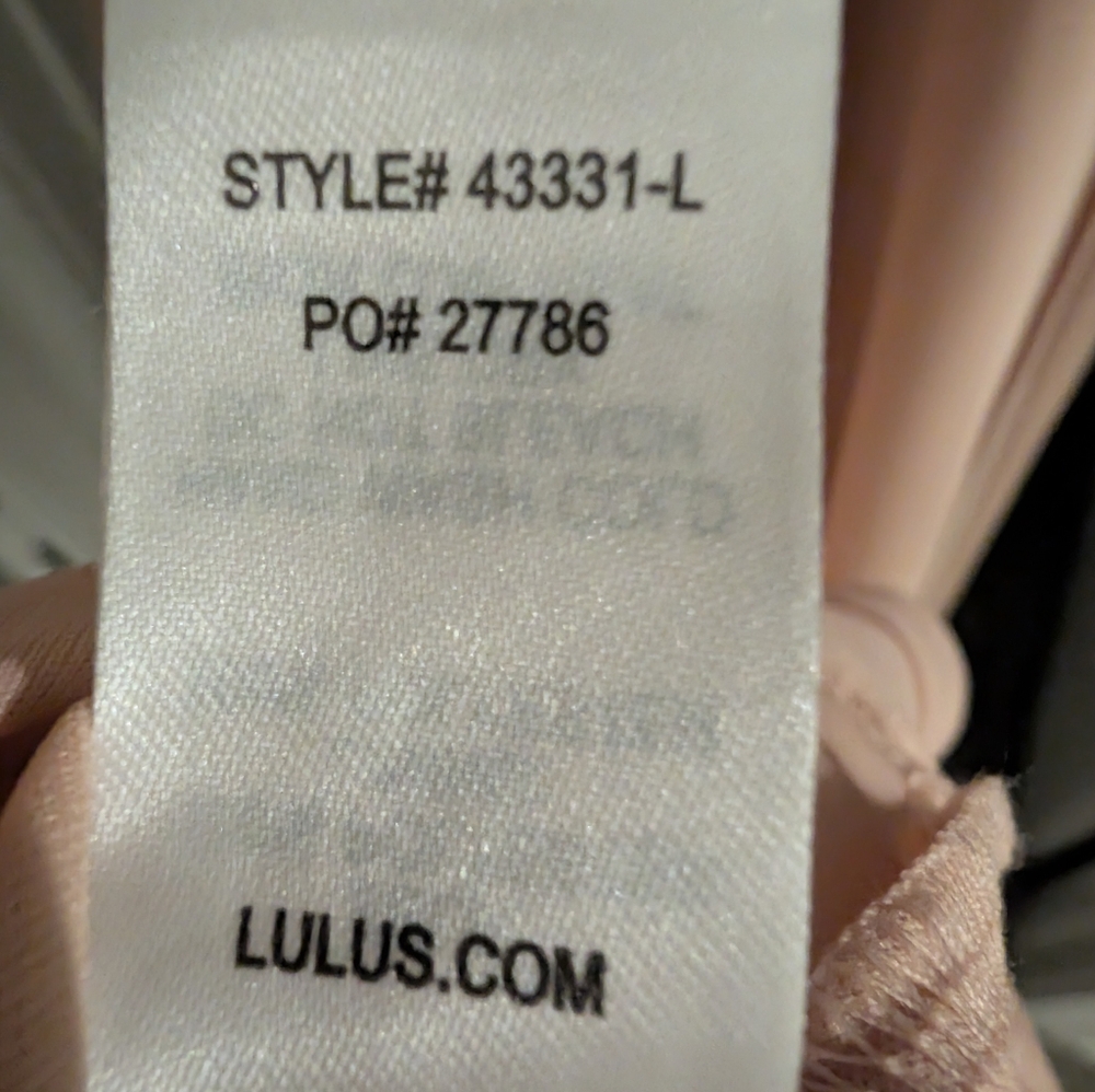 💘Lulus Strappy to be Here Halter Sleeveless Salmon Blush Maxi Dress Size Medium - Picture 6 of 6